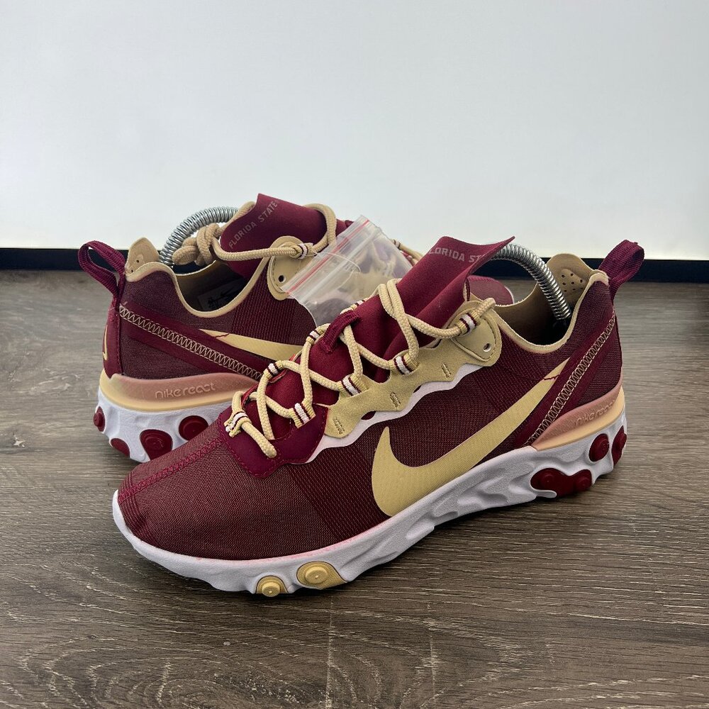BRAND NEW Nike React Element 55 FSU Size 11  CK4838-600
